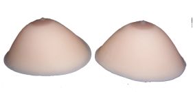 Large Breastform Non Silicone